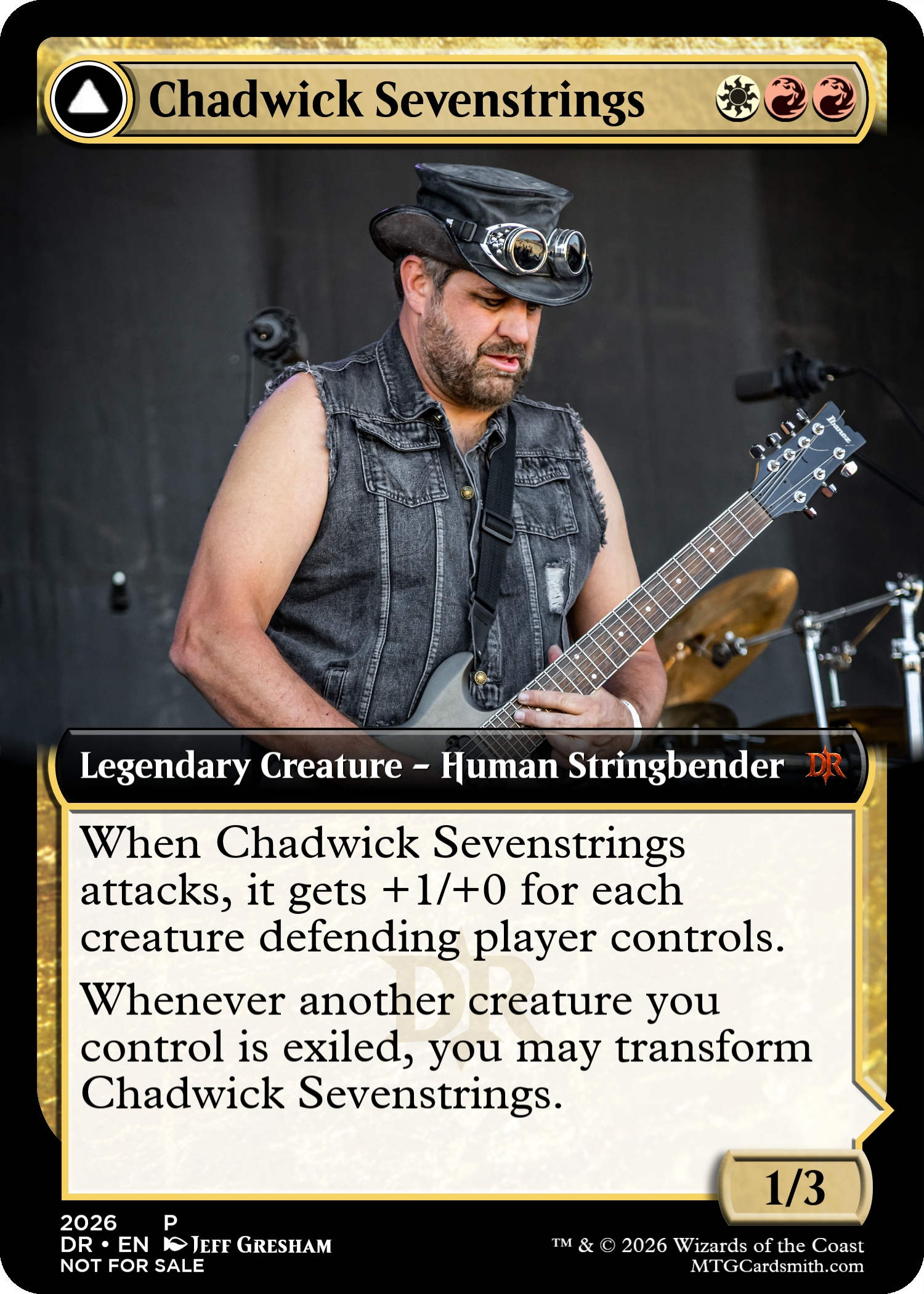 *FOIL* Chadwick Sevenstrings *FOIL*